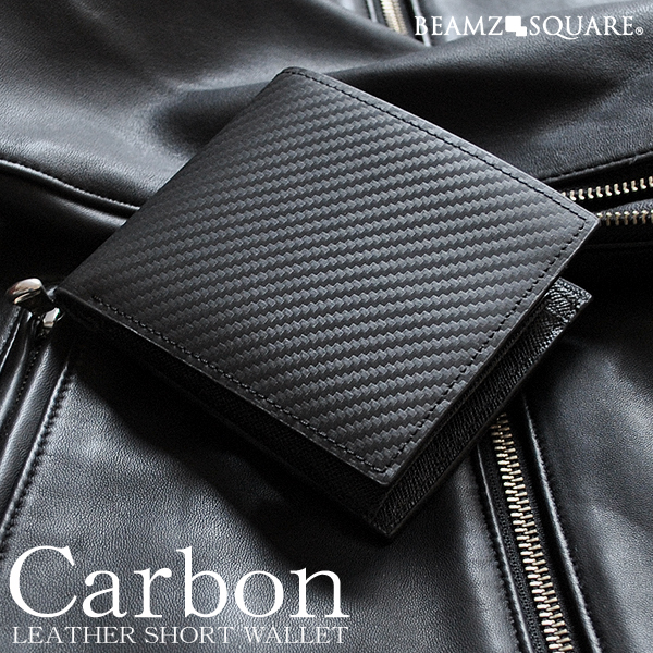 二つ折り財布 マレリー 札入＋タオルハンカチMG00580 ブラック