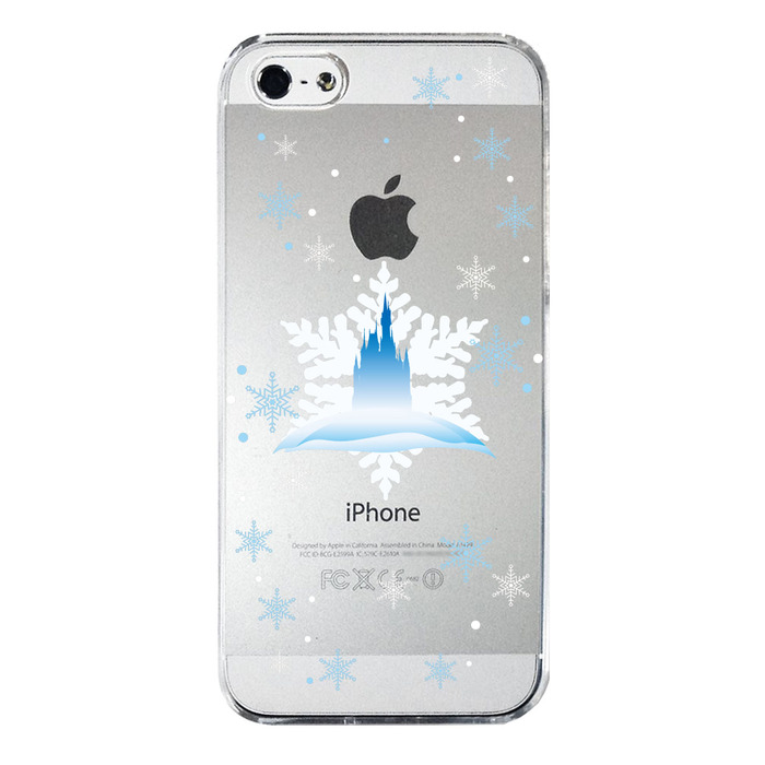 iPhone5 iPhone5s ケース クリア シンデレラ城 スマホケース ハード スマホケース ハード-2
