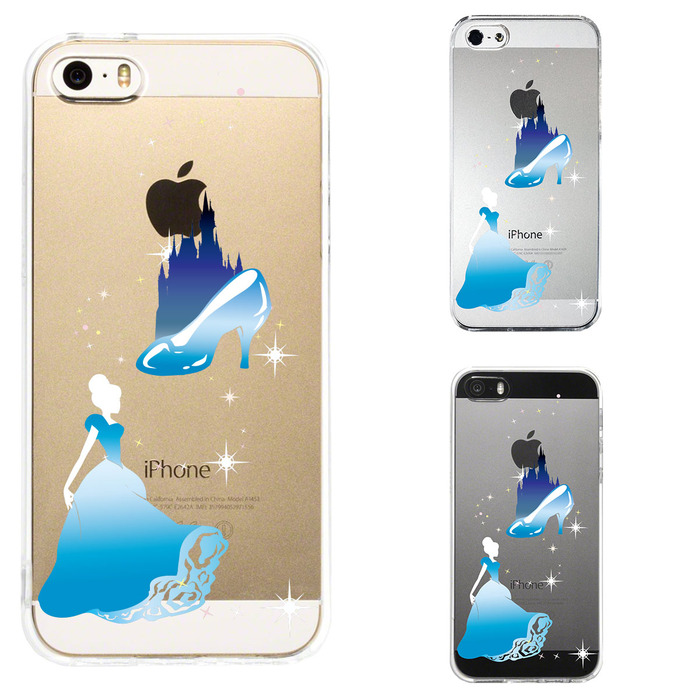 iPhone5 iPhone5s ケース クリア シンデレラ 1 スマホケース ハード スマホケース ハード-0