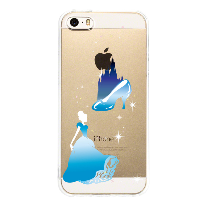iPhone5 iPhone5s ケース クリア シンデレラ 1 スマホケース ハード スマホケース ハード-1