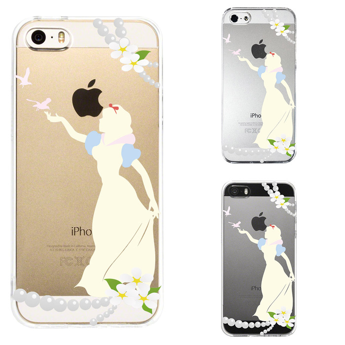 iPhone5 iPhone5s ケース クリア 白雪姫 2 スマホケース ハード スマホケース ハード-0