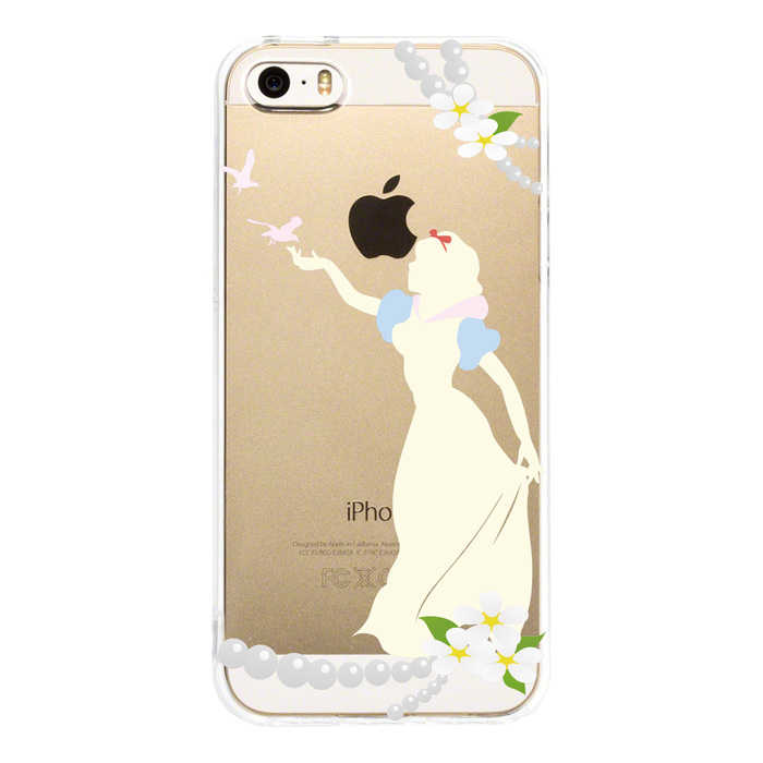 iPhone5 iPhone5s ケース クリア 白雪姫 2 スマホケース ハード スマホケース ハード-1