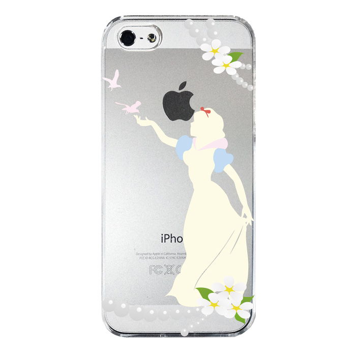iPhone5 iPhone5s ケース クリア 白雪姫 2 スマホケース ハード スマホケース ハード-2