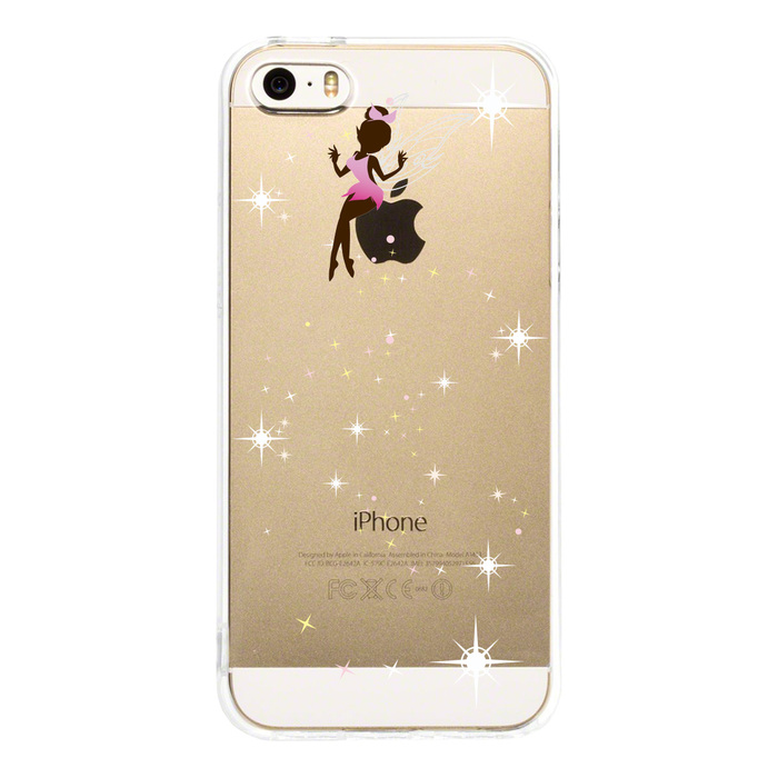 iPhone5 iPhone5s ケース クリア 妖精 2 スマホケース ハード スマホケース ハード-1