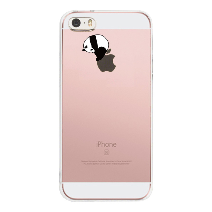 iPhone5 iPhone5s ケース クリア パンダの跳び箱 スマホケース ハード スマホケース ハード-1