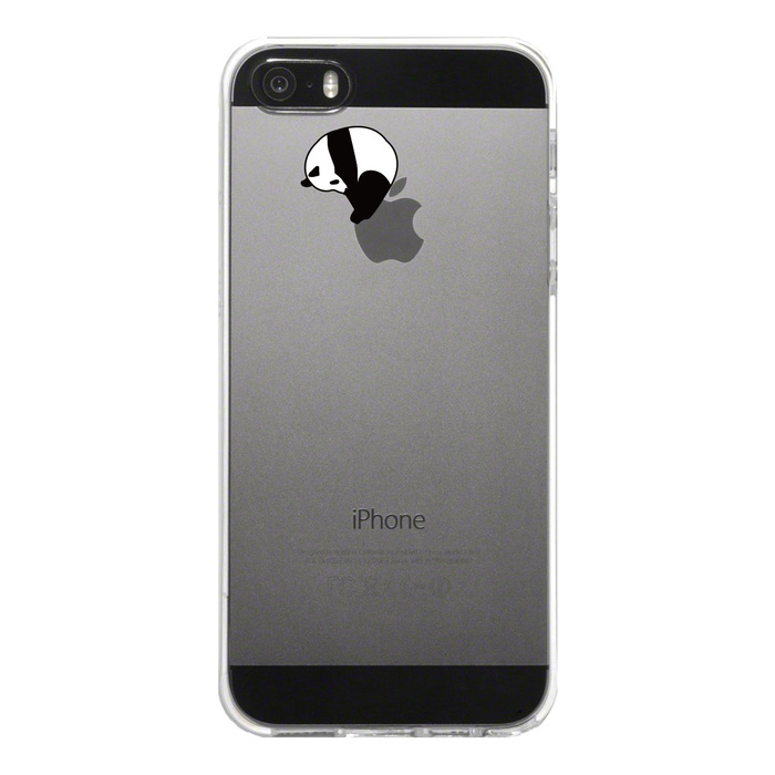 iPhone5 iPhone5s ケース クリア パンダの跳び箱 スマホケース ハード スマホケース ハード-4