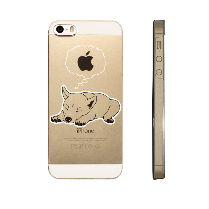 iPhone5 iPhone5s ケース クリア 柴犬 スマホケース ハード スマホケース ハード-0