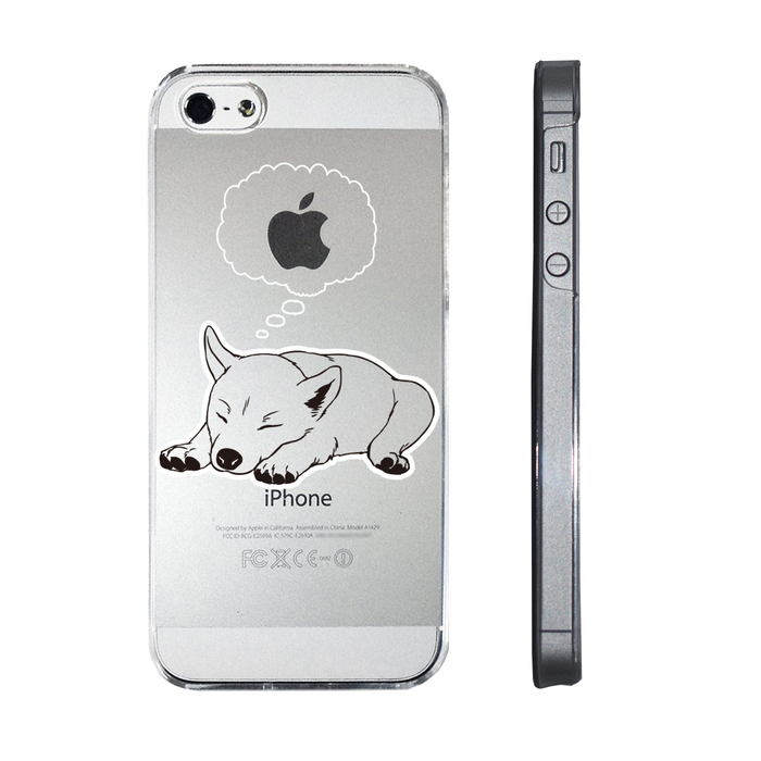 iPhone5 iPhone5s ケース クリア 柴犬 スマホケース ハード スマホケース ハード-1