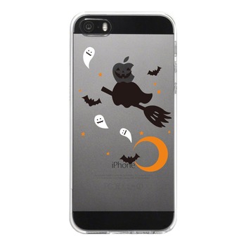iPhone5 iPhone5s ケース クリア ハロウイン スマホケース ハード スマホケース ハード-4