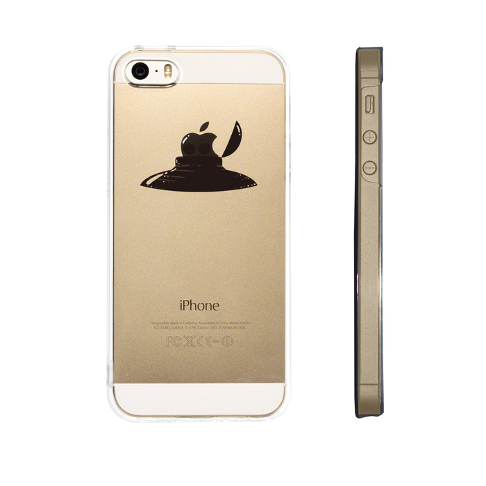 iPhone5 iPhone5s ケース クリア UFO 偵察 スマホケース ハード スマホケース ハード-0