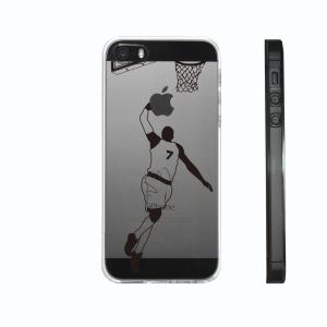 iPhone5 iPhone5s ケース クリア バスケットボール ダンクシュート スマホケース ハード スマホケース ハード-2