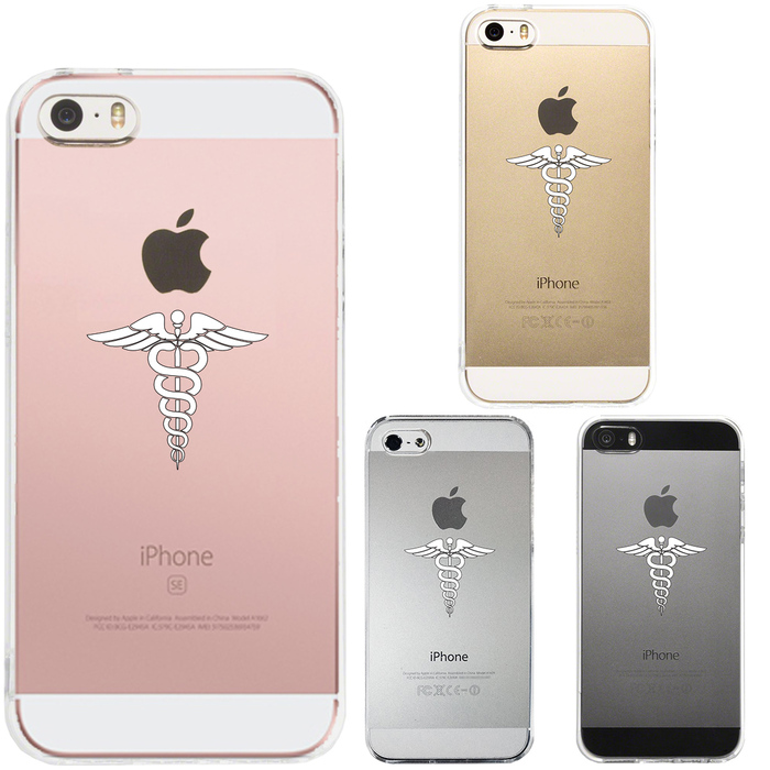 iPhone5 iPhone5s ケース クリア 醫(yī)療系シンボル スマホケース ハード スマホケース ハード-0