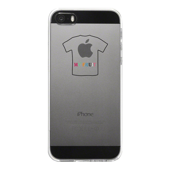 iPhone5 iPhone5s ケース クリア 果物Tシャツ スマホケース ハード スマホケース ハード-4