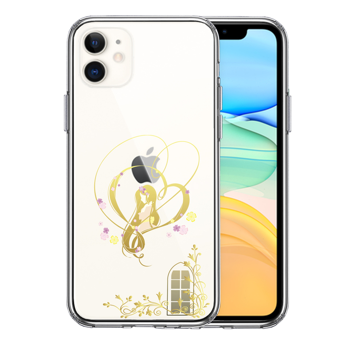 iPhone11 ケース クリア ラプンツェル 1 スマホケ