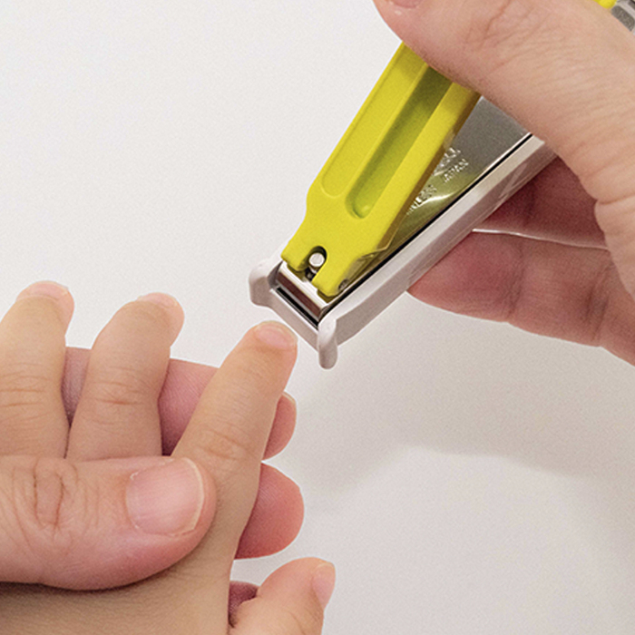 グリーンベル ステンレス製 ベビー用 深爪防止ツメキリ BA 004-5