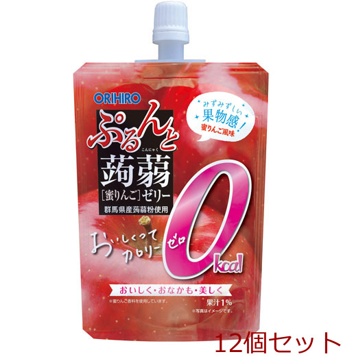 オリヒロ ぷるんと蒟蒻ゼリースタンディング カロリーゼロ 蜜