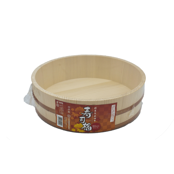 寿司桶３０ｃｍ本体Ｐタガ-0
