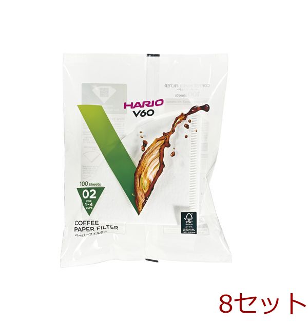 V60用ペーパーフィルター02W1〜4杯用100枚入1