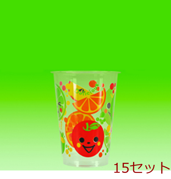 大好きPETプラスチックカップ300ml5個入