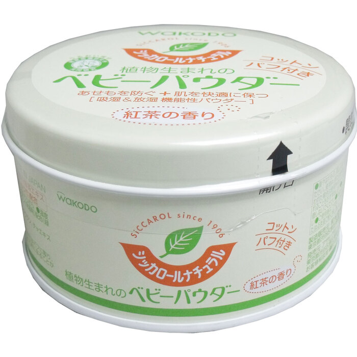 和光堂 シッカロールナチュラル ベビーパウダー 紅茶の香り １２０ｇ-0