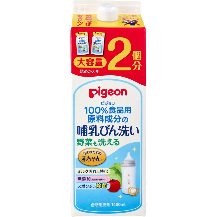 ピジョン 哺乳びん洗い 詰替用 1.4L-0