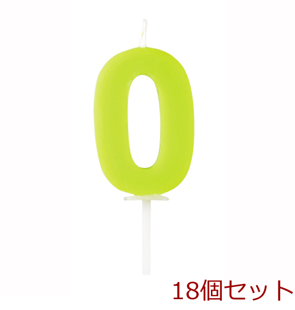 ラフィネバースデー数字キャンドル０-0