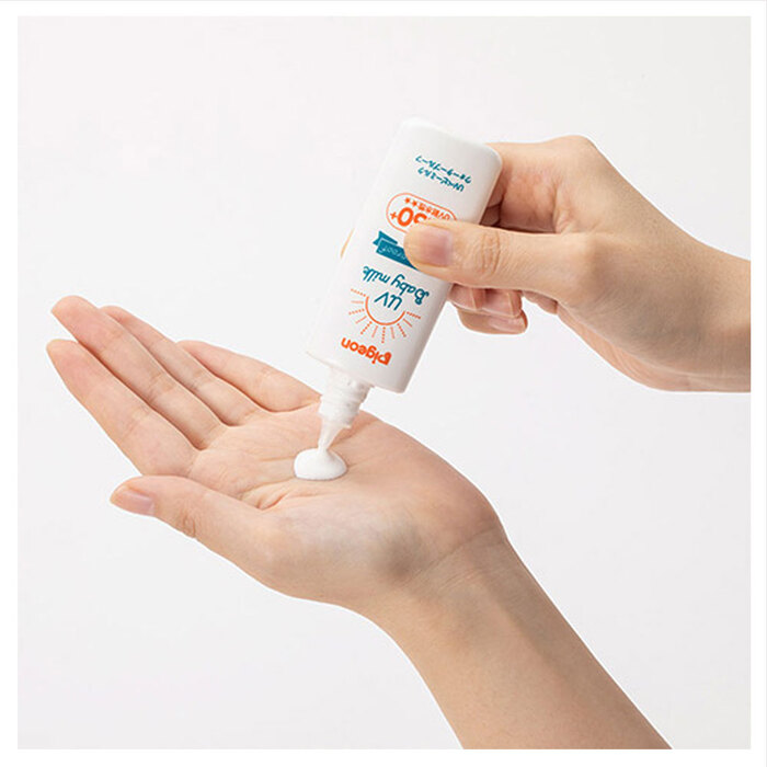 ピジョン UVベビーミルク ウォータープルーフ SPF50＋ PA++++ 50g-3