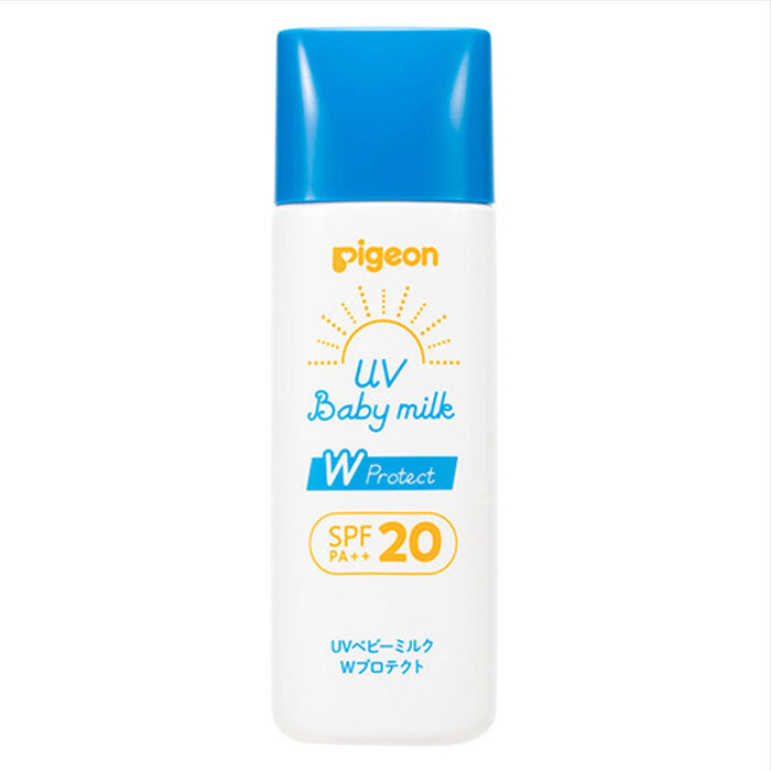 ピジョン UVベビーミルク Wプロテクト SPF20 PA++ 45g-2