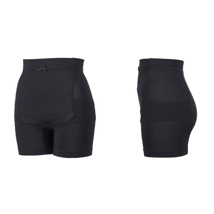 ピジョン はくだけで骨盤キュットパンツ ブラック LL-3