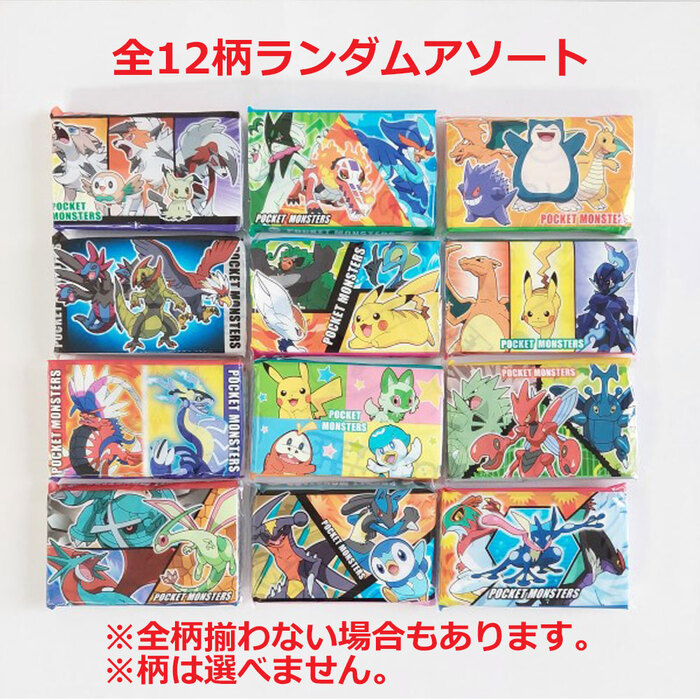 水に流せるプリントティシュ ポケットモンスター 16枚 8組 ×12個入-2