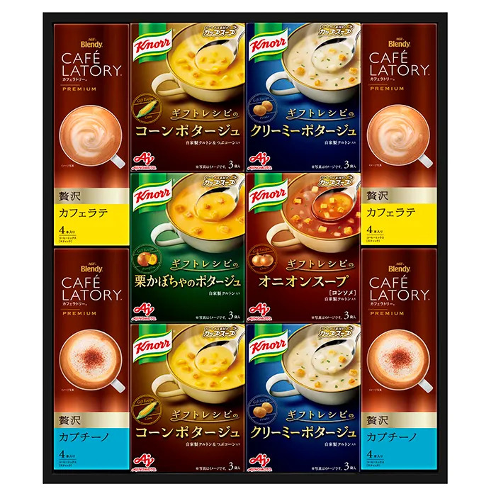 クノール〈ギフトレシピ〉クノールスープ＆コーヒーギフト　30