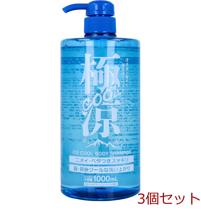 極涼COOL アイスクールボディシャンプー さわやかなフレッ