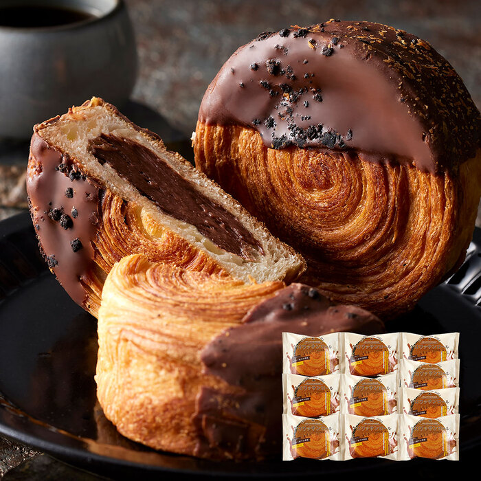 蔵家 クロワッサンロール チョコレートクリーム10個セット 