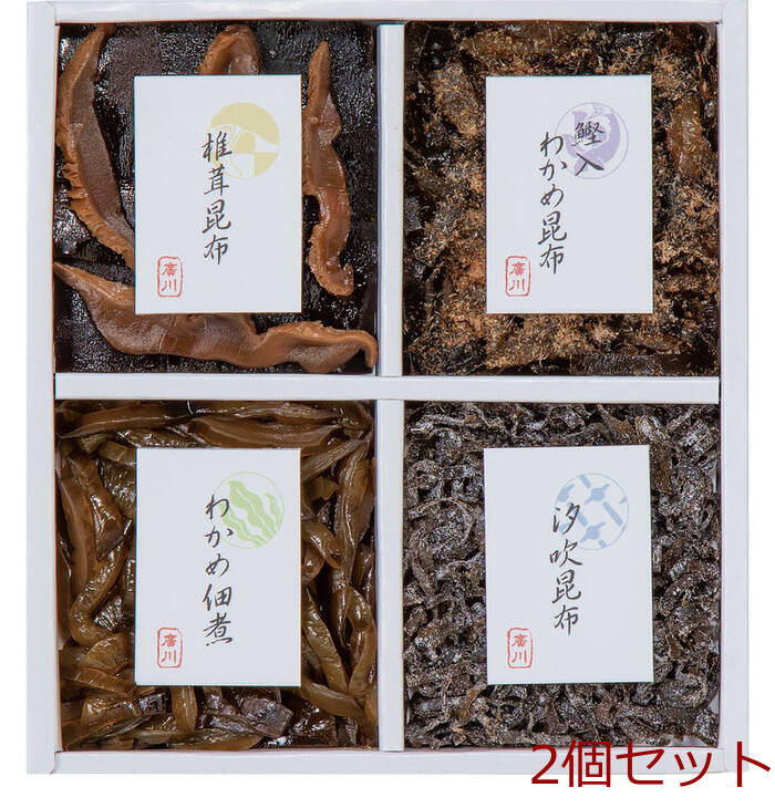廣川昆布 御昆布 4品佃煮詰合せ KB 15 200 42