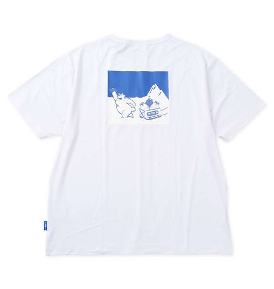 大きいサイズ ヒヤロン×OUTDOOR PRODUCTS 接触冷感半袖Tシャツ 3L 4L