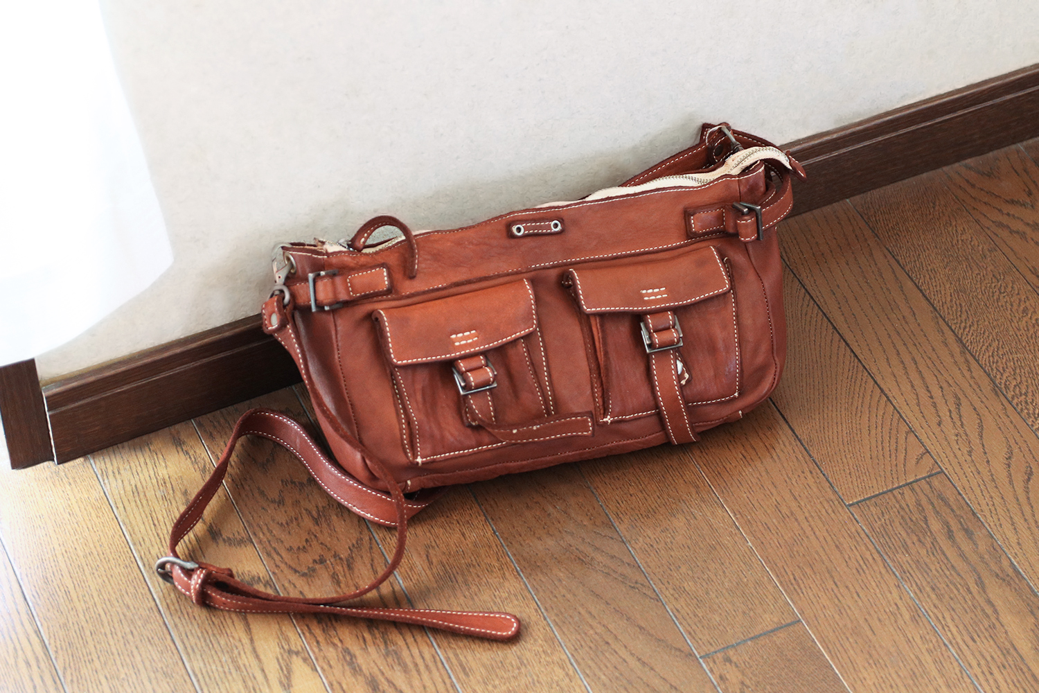 リリイ REALMIND LILY FORO フォロ 上質な 馬ヌメ革 馬革 の創作 2way