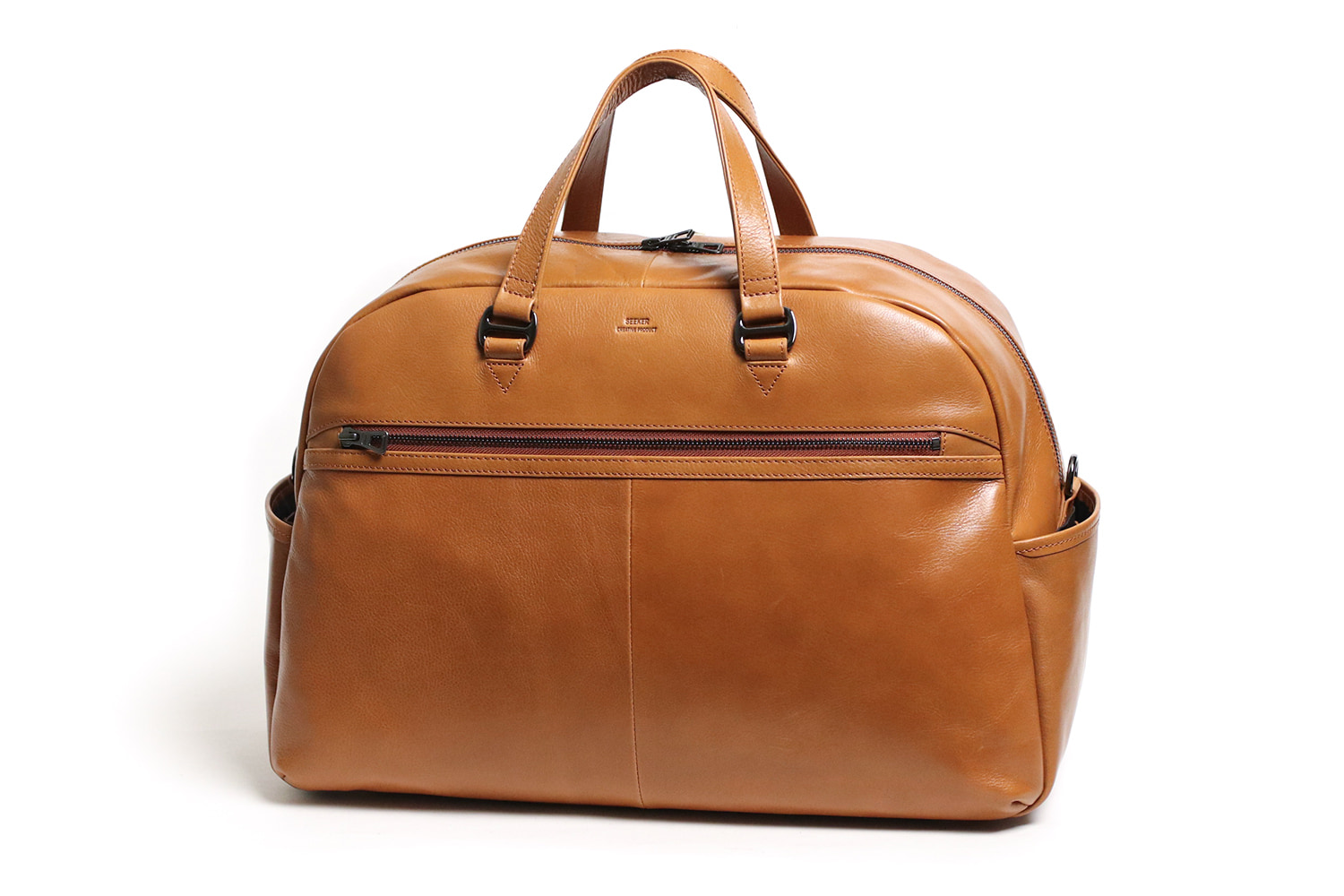 SEEKER オイルをたっぷり含んだ ベジタブルタンニンレザーの 2way ボストンバッグ 本革 革 レザー レディース メンズ | SEEKER | 02