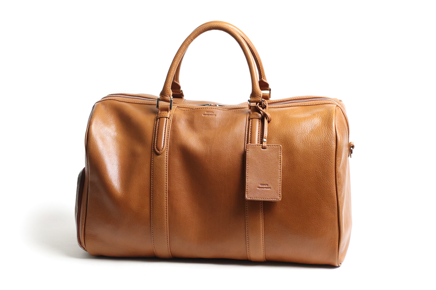 SEEKER オイルをたっぷり含んだ ベジタブルタンニンレザーの 2way ボストンバッグ 本革 革 レザー レディース メンズ | SEEKER | 02