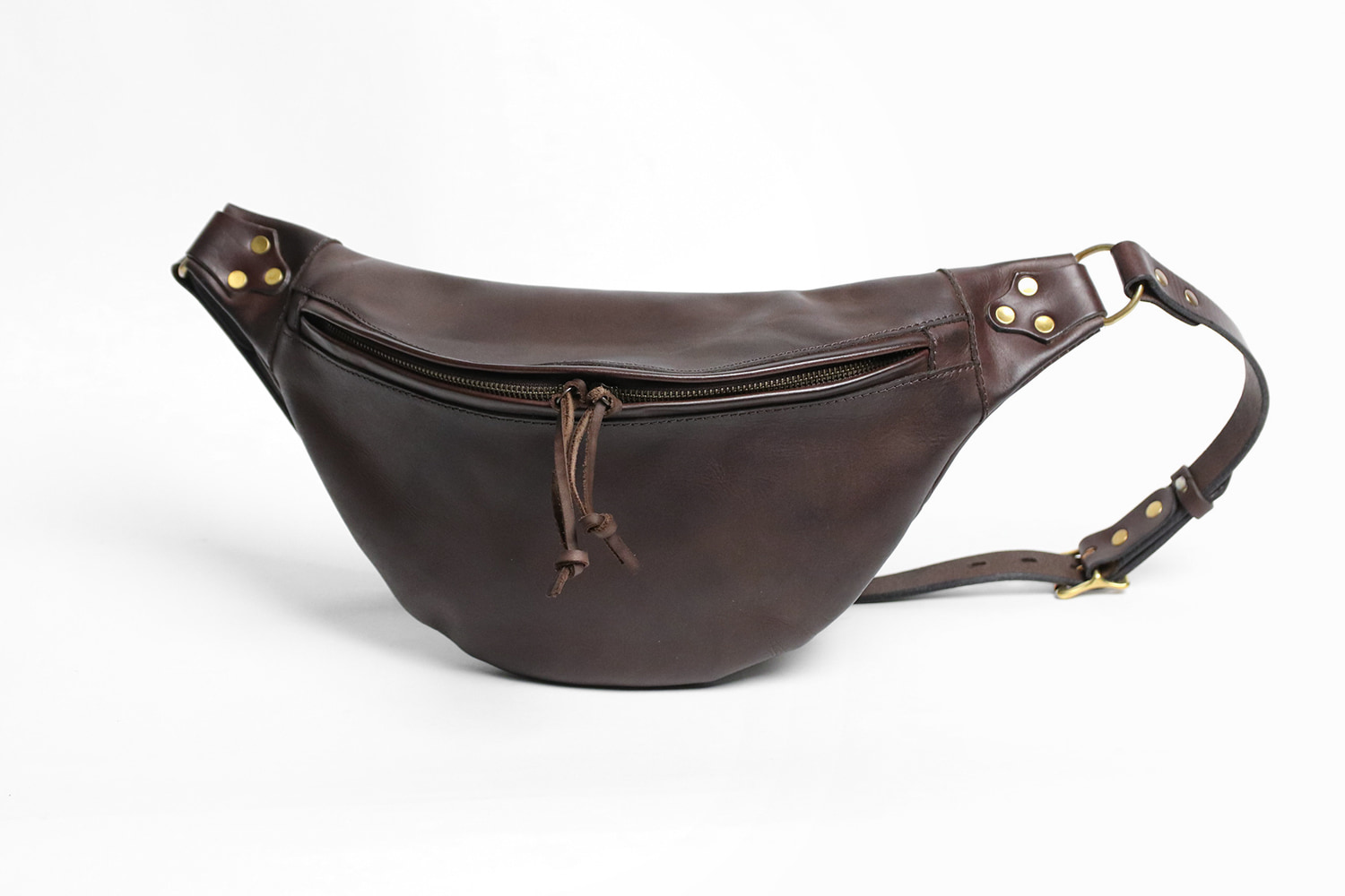 vasco（ヴァスコ） オールドオイルシリーズ LEATHER WAIST BAG -LARGE
