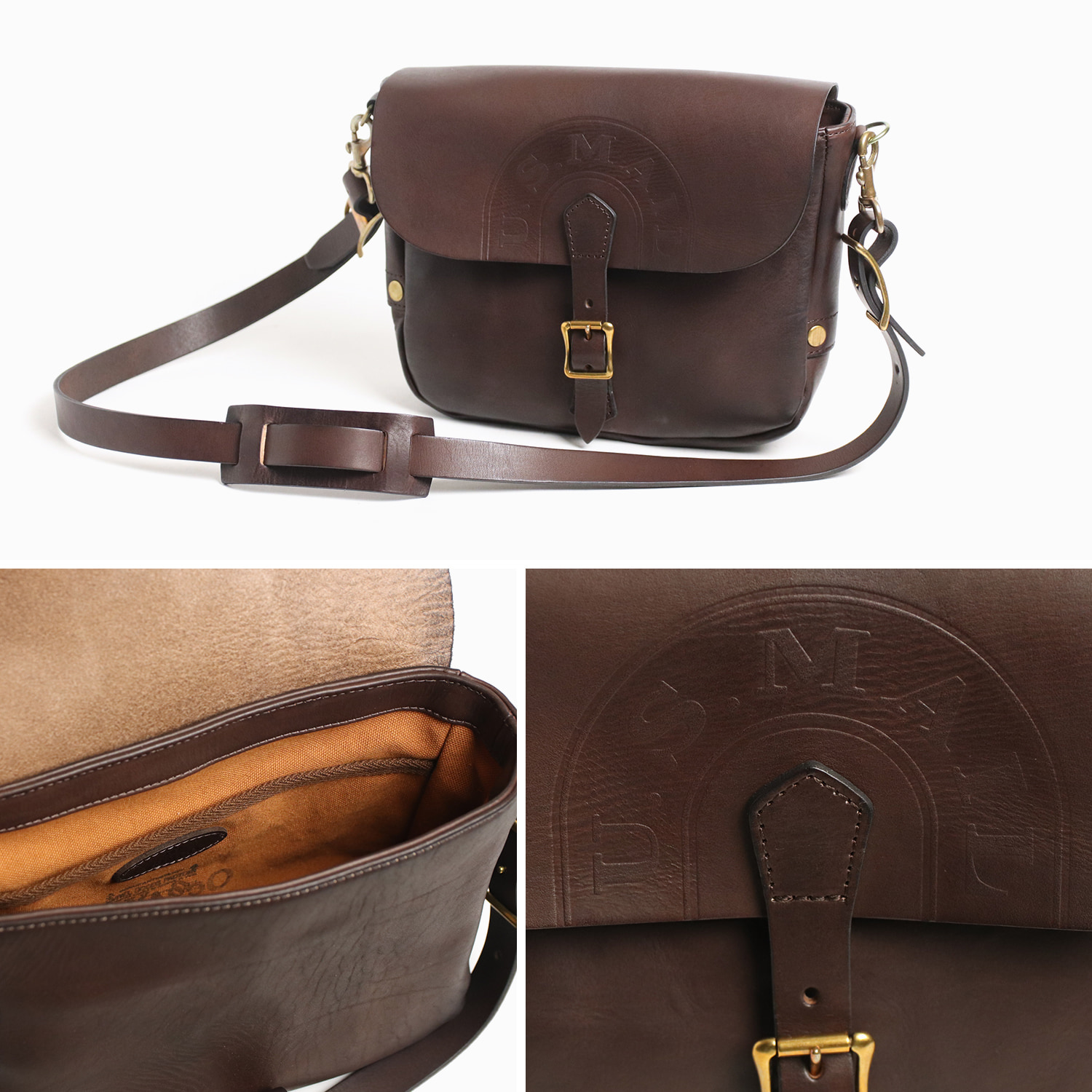 vasco（ヴァスコ） オールドオイルシリーズ LEATHER POSTMAN SHOULDER
