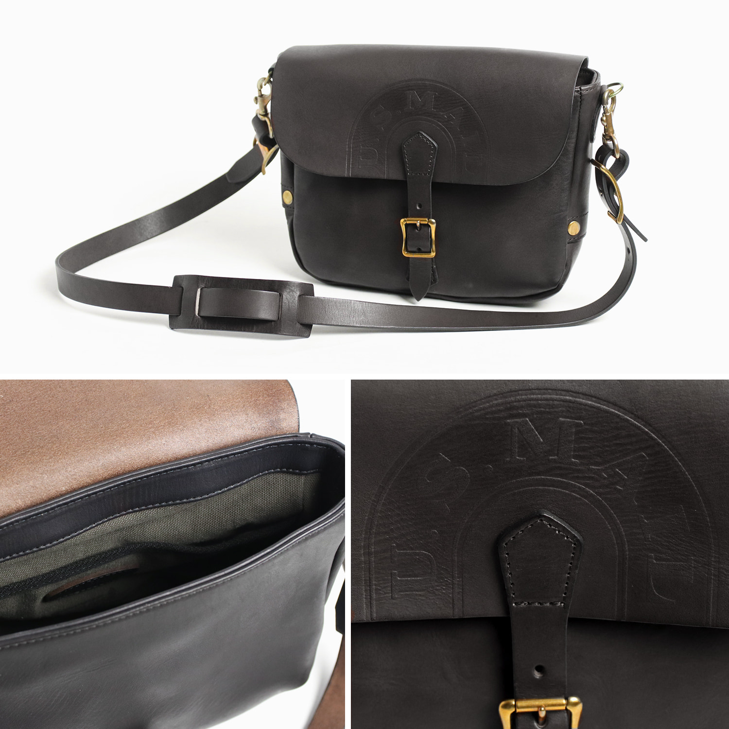 vasco（ヴァスコ） オールドオイルシリーズ LEATHER POSTMAN SHOULDER