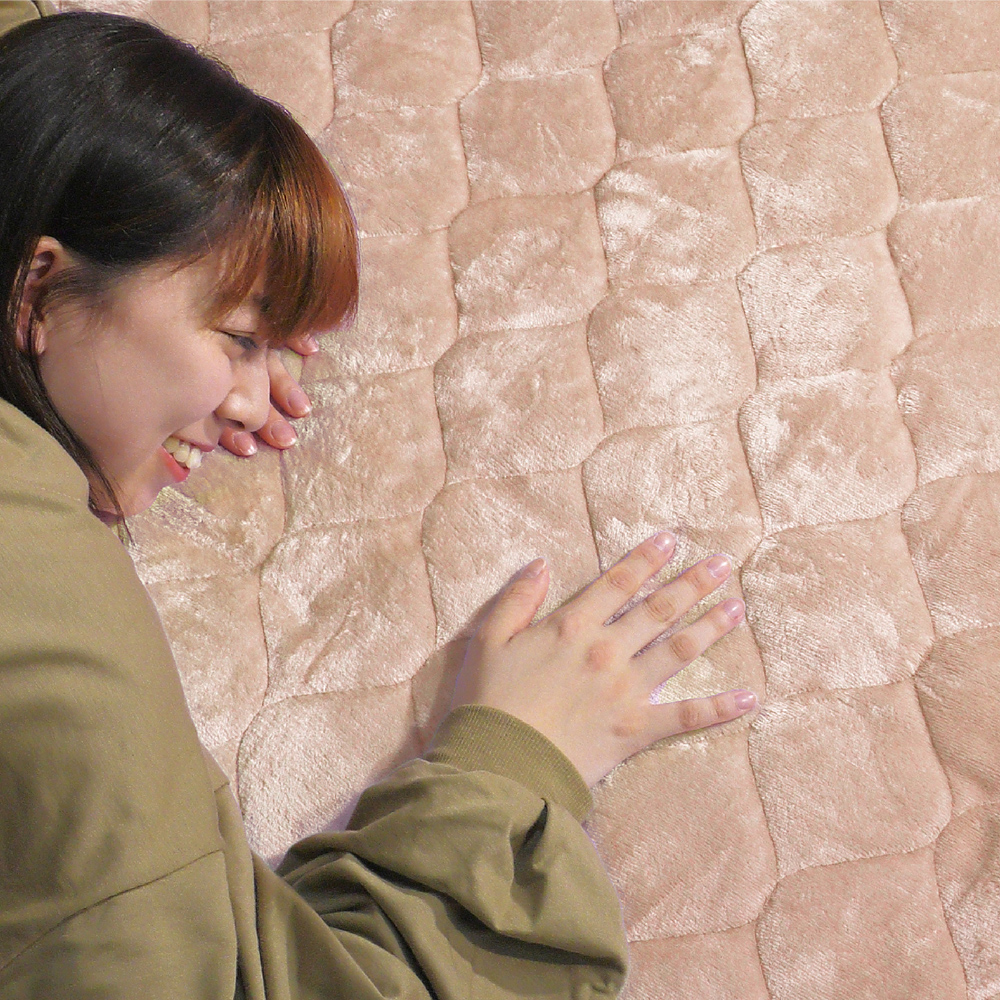 敷きパッド 岩盤浴 シングル 100×200cm 北投石使用 北投石 敷パッド