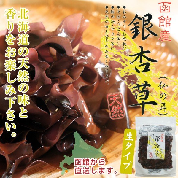 海藻 生ふのり 150g 生冷凍 天然函館産 とろみ・旨み・香りよし！ 採れたてそのまま :nama-funori:函館 マルユウ漁業部 - 通販 -  Yahoo!ショッピング