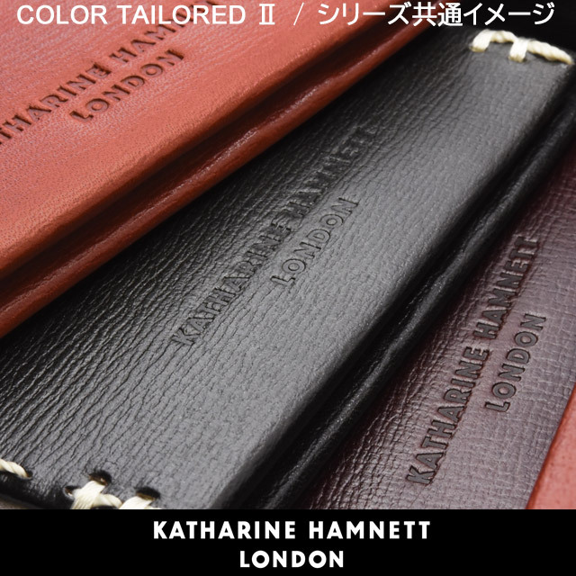 【お値下げOK】新品　箱付き　キャサリンハムレット　三つ折り財布　本革 490-50701_1.jpg