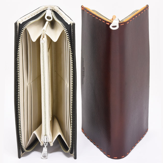 キャサリンハムネット ロンドン KATHARINE HAMNETT LONDON ラウンド長財布 カラーテーラードII 490-58707 (北海道沖縄/離島別途送料) 正規取扱店 KATHARINE HAMNETT（キャサリンハムネット） 財布 長財布 ラウンド型