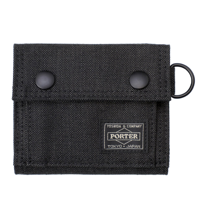 ほぼ新品 極美品 PORTER ポーター スモーキー 二つ折り財布 黒 ブラック SMOKY(スモーキー) WALLET | 吉田カバンホームページ | YOSHIDA & Co.
