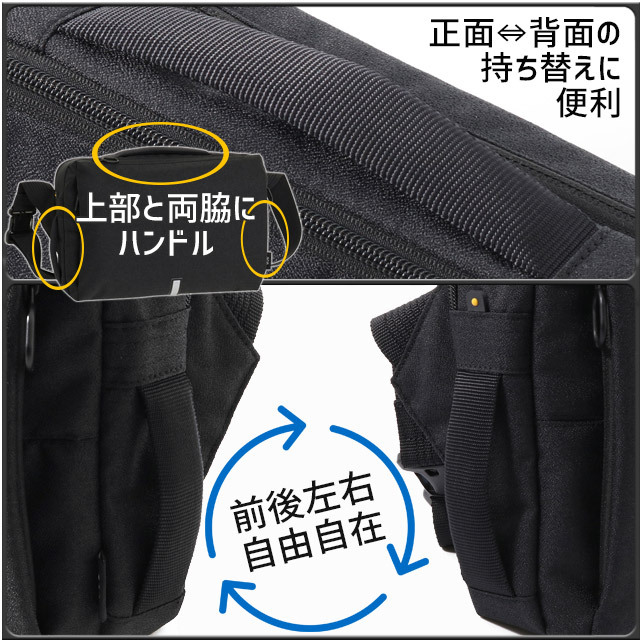 ace. GENE LABEL エースジーン ショルダーバッグ ボディバッグ