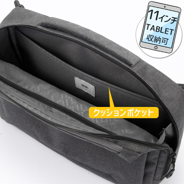 エースジーン　ace.ＧＥＮＥ ace. GENE LABEL エースジーン ショルダーバッグ 7リットル ホバー
