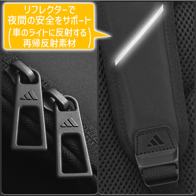みんページ adidas（アディダス） リュック ボックス型 30リットル 大容量 PC