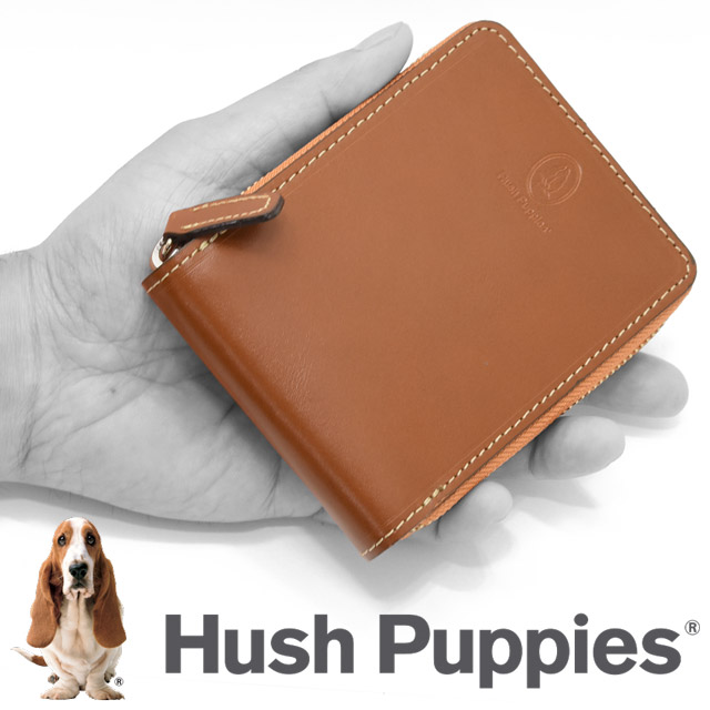 ハッシュパピー（Hush Puppies） 2つ折り財布 札入れ ラウンド